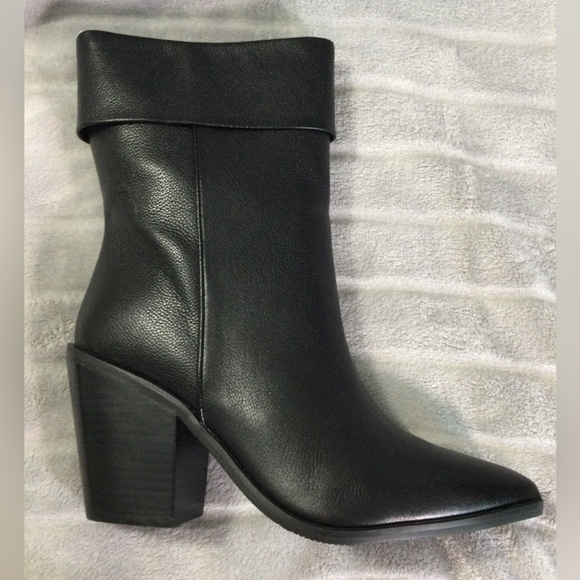 Lisa Vicky MAE-V Soft Tumble Leather Heeled Boots Size 8.5 - Picture 5 of 12
